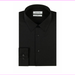 $79 Calvin Klein Men's Steel Slim-Fit Non-Iron Stretch Black Solid Dress Shirt