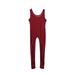 Sunisery Women Sleeveless Bodycon Romper Bodysuit Long Yoga Ripped Pants