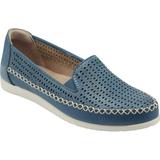 Women's Earth Origins Lizzy Perforated Smoking Flat