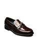 Nunn Bush Keaton Moc Toe Kitle Tassel Loafer - Mens 7.5 Burgundy Slip On Medium