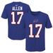 Youth Nike Josh Allen Royal Buffalo Bills Player Pride Name & Number T-Shirt