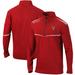 Men's Columbia Red NC State Wolfpack Scorecard Quarter-Zip Jacket