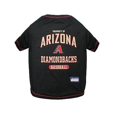 Pets First MLB Dog & Cat T-Shirt, Arizona Diamondbacks, Medium