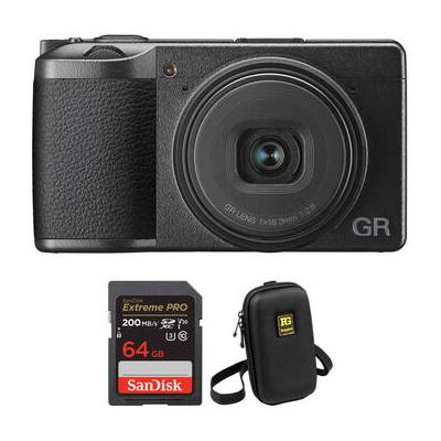 Ricoh GR III Digital Camera with Accessories Kit 1...