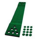 Big Sky Golf Pong, Hitting & Putting Mat w/ Playing Accessories Plastic in Green | 100 H x 19 W in | Wayfair SG020Y20010