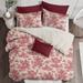 The Tailor's Bed Toile De Jouy Standard Cotton Coverlet/Bedspread Set Polyester/Polyfill/Cotton in Red | Queen Coverlet + 2 Shams | Wayfair