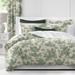 The Tailor's Bed Toile De Jouy Standard Cotton Coverlet/Bedspread Set Polyester/Polyfill/Cotton in Green | Twin Coverlet + 1 Sham | Wayfair