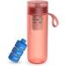 Philips GoZero 20 oz Water Bottle Plastic/Acrylic in Red | 9 H x 3.15 W in | Wayfair APW2712RDO/37