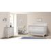 Sorelle Farmhouse Convertible Standard 3 - Piece Nursery Furniture Set Wood in Gray | Wayfair 1137-WW