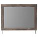 Millwood Pines Evey Dresser Mirror Wood in Brown | 30.67 H x 41.85 W x 1.3 D in | Wayfair E174B8C8FD2F4AAA87C4FA3D11D5CDB4