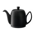 DEGRENNE Paris Salam Teapot Stainless Steel/Aluminum/Porcelain China/Ceramic in Black | 2 H x 2.5 W x 2.5 D in | Wayfair 216414