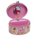 Trinx 6" W By Opening The Cover A Fairy Turns To The Melody Au Clair De La Lune Decorative Box in Pink | 6.1024 H x 5.315 W x 4.9213 D in | Wayfair