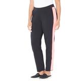 Plus Size Women's Glam French Terry Active Pant by Catherines in Black Pink Sunset (Size 3X)