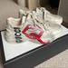 Gucci Shoes | Gucci Rhyton Sneaker | Color: Cream/Red | Size: 7.5