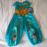 Disney Costumes | Disney Princess Jasmine Costume | Color: Blue/Gold | Size: Osg