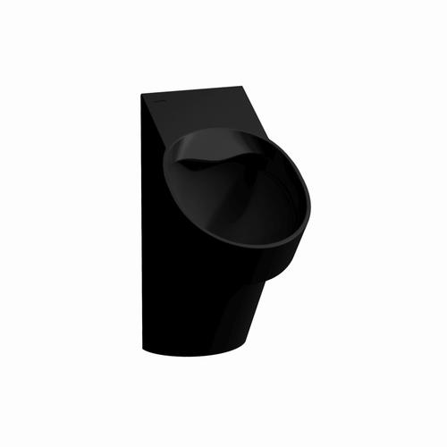 LAUFEN Absaugeurinal Val 365x305x560, spülrandlos schwarz glänzend, H8402850200001 H8402850200001