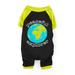 Happy-Go-Lucky Black & Yellow Peaceful Explorer Dog Pajamas, Large, Multi-Color