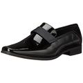 Calvin Klein Men's Bernard Loafer, Black Patent, 8.5 UK