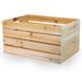Breakwater Bay Solid Wood Crate in Brown | 9.25 H x 16 W x 11 D in | Wayfair DE3F5948A3BB4673B0FEC80F2EDC5908