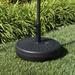 The Twillery Co.® Pierpoint Round Hard Free Standing Umbrella Base Plastic/Resin in Black | 13 H x 20 W x 20 D in | Wayfair