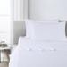 SPLENDID HOME 300 Thread Count 100% Cotton Percale Sheet Set Cotton Percale in White | Twin | Wayfair 2000002012