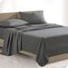 Eider & Ivory™ Tinsman Pima Bedding Sheet Set Pima Cotton/Sateen in Gray | Queen Sheet + 2 Queen Pillowcases | Wayfair