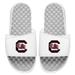 Men's ISlide White South Carolina Gamecocks Primary Team Logo Slide Sandals