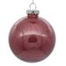 Vickerman 671924 - 4.75" Mauve Glitter Ball Christmas Tree Ornament (4 pack) (N211245)