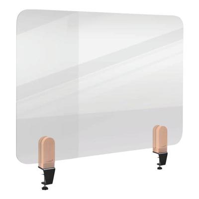 Legamaster Tischtrennwand transparent »ELEMENTS« 60x80 cm Klemmhalterung transparent, 80x60x0.5 cm Image