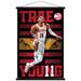 "Trae Young Atlanta Hawks 24'' x 35'' Hanging Framed Player Poster"