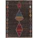 Wool Geometric Tribal Oriental Moroccan Area Rug Hand-knotted Carpet - 8'3" x 10'11"