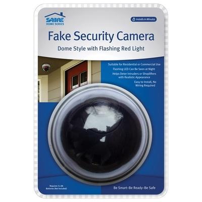 Sabre HS-FSCD Fake Security Camera, Plastic - White