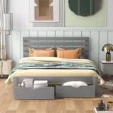 TiramisuBest Platform Bed with Drawers