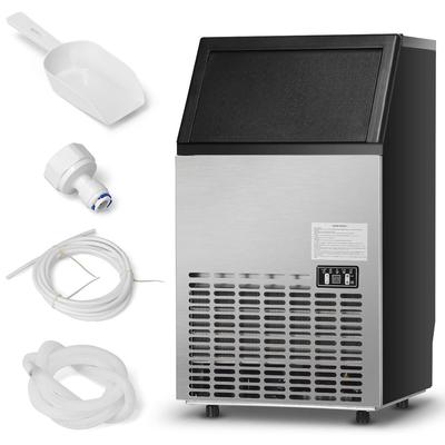 Commercial Built-In Stainless Steel Ice Maker Portable Ice Machine