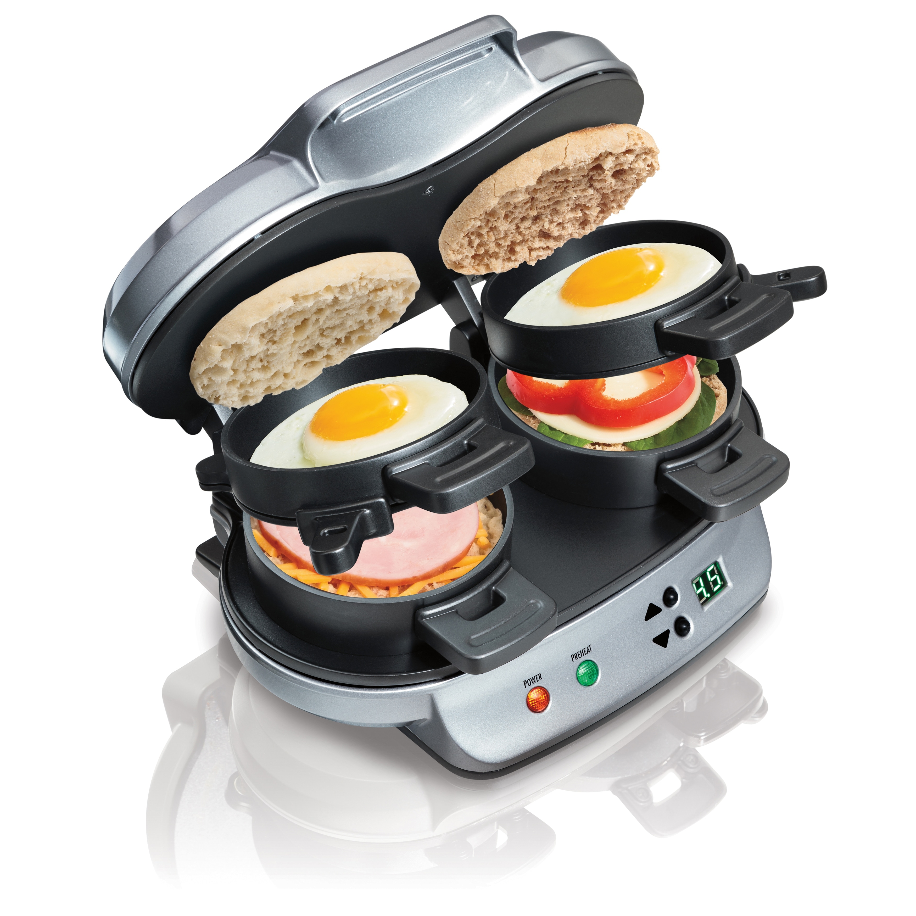 Hamilton Beach Dual Breakfast Sandwich Maker