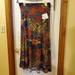 Lularoe Skirts | Lularoe Xl Maxi Skirt Fits Up To Plus Size 2x Nwt | Color: Blue/Gold/Green/Red/Yellow | Size: 1x