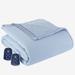 Micro Flannel® Reverse to Sherpa Electric Blanket by Shavel Home Products in Wedgewood (Size QUEEN)