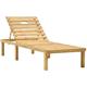 Chaise longue de jardin Bois de pin imprégné