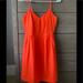 J. Crew Dresses | J. Crew Bright Orange Dress Size 0 | Color: Orange | Size: 0