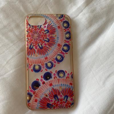 Anthropologie Accessories | Iphone Case | Color: Blue/Red | Size: Os