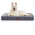 SunStyle Home Hundebett für großes Hundebett kleines Hundebett L Hundebett bis 50/75/45,4 kg orthopädischer Eierkistenschaum