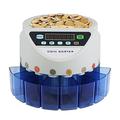 FORAVER Coin Counter UK Automatic Electronic Coin Counting Machine 300 Coins/min Batch Counting Coin Counter Sorter New Pound Coin for GBP Sterling Coin Counting (for GBP Coins)