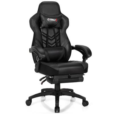 Costway Adjustable Gaming Chair with Footrest for ...