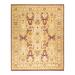Overton Hand Knotted Wool Vintage Inspired Traditional Mogul Red Area Rug - 8'3" x 10'3"