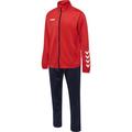 HUMMEL Herren Sportanzug hmlPROMO POLY SUIT, Größe 3XL in Rot