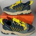 Adidas Shoes | Adidas Ozweego Zip 'Legend Ink Yellow' Sneakers H6 | Color: Blue/Green | Size: 9.5