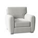 Armchair - Bernhardt Sawyer Armchair Polyester in White | 35 H x 38 W x 39 D in | Wayfair P1952_5558-000_726