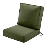 Classic Accessories Montlake Fadesafe Lounge Outdoor Seat/Back Cushion Polyester in Green/Blue | 5 H x 23 W x 23 D in | Wayfair 62-107-011103-SET