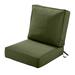 Classic Accessories Montlake Fadesafe Lounge Outdoor Seat/Back Cushion Polyester in Green/Gray/Blue | 5 H x 23 W x 23 D in | Wayfair