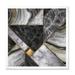 East Urban Home Marble Granite Agate w/ Touches of Gold - Graphic Art on Canvas in Black/White | 30 H x 30 W x 1 D in | Wayfair